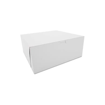 Southern Champion Tray SCT, Tuck-Top Bakery Boxes, Paperboard, White, 12 X 12 X 5 0987
